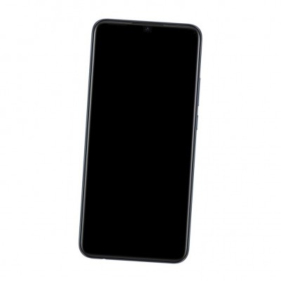 Camera Lens Glass with Frame for Oppo A15s White
