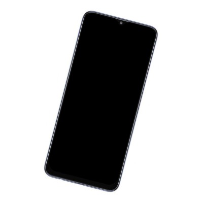 Camera Lens Glass with Frame for Samsung Galaxy M02s Blue
