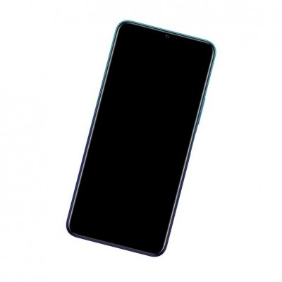 Camera Lens Glass with Frame for Vivo Y20A Black