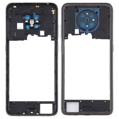 Middle Frame Ring Only For Nokia 5 3 Charcoal By - Maxbhi Com
