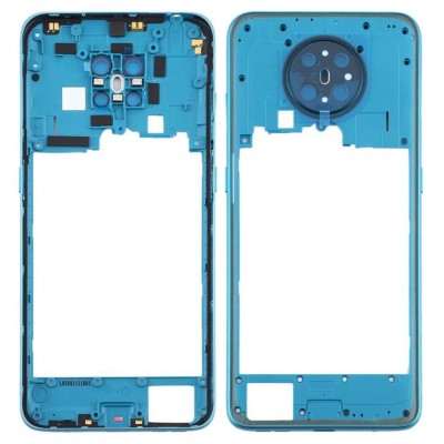 Middle Frame Ring Only For Nokia 5 3 Cyan By - Maxbhi Com