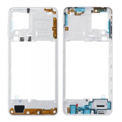 Middle Frame Ring Only For Samsung Galaxy A22 White By - Maxbhi Com