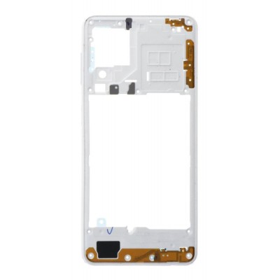 Middle Frame Ring Only For Samsung Galaxy A22 White By - Maxbhi Com