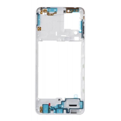 Middle Frame Ring Only For Samsung Galaxy A22 White By - Maxbhi Com