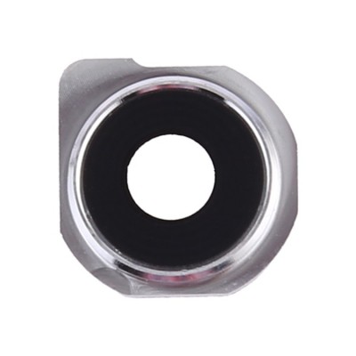 Camera Lens Glass with Frame for LG Q6 Black