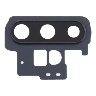 Camera Lens Glass With Frame For Samsung Galaxy Note 10 Plus 5g Black By - Maxbhi Com