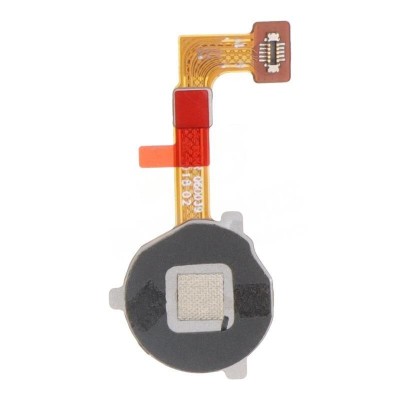 Fingerprint Sensor Flex Cable For Realme C21 Black By - Maxbhi Com
