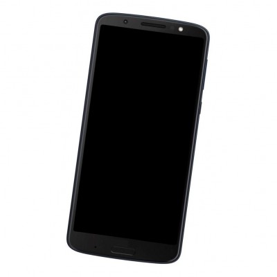 Camera Lens Glass with Frame for Motorola Moto G6 Plus White