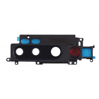 Camera Lens Glass with Frame for Xiaomi Mi Note 10 Pro Black