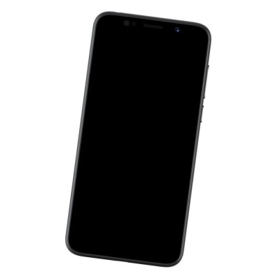 Camera Lens Glass with Frame for Lenovo A5 White