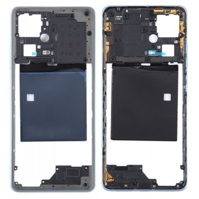 Middle Frame Ring Only For Xiaomi Redmi Note 12 Pro Plus 5g Blue By - Maxbhi Com