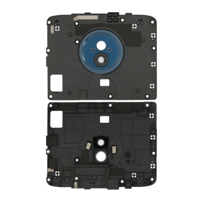 Camera Lens Glass With Frame For Motorola Moto G7 Power Blue By - Maxbhi Com