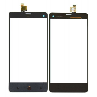 Touch Screen Digitizer For Zte Nubia Z7 Mini Black By - Maxbhi Com