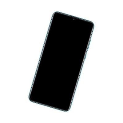 Camera Lens Glass with Frame for Honor 9A Black