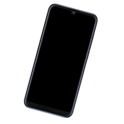Camera Lens Glass with Frame for Lava Z66 Black