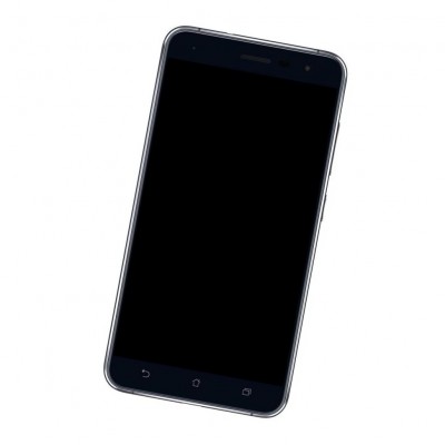 Camera Lens Glass with Frame for Asus Zenfone 3 ZE520KL Black