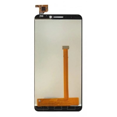 Lcd With Touch Screen For Alcatel One Touch Idol Black By - Maxbhi Com