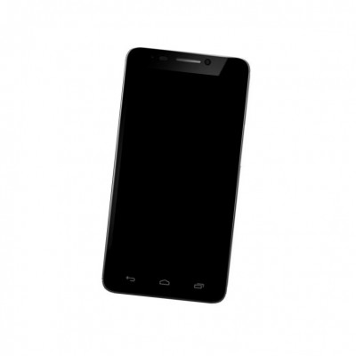 Camera Lens Glass with Frame for Alcatel One Touch Idol White