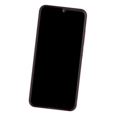 Camera Lens Glass with Frame for Lenovo K10 Red