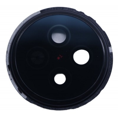Camera Lens Glass With Frame For Vivo X90 Black By - Maxbhi Com