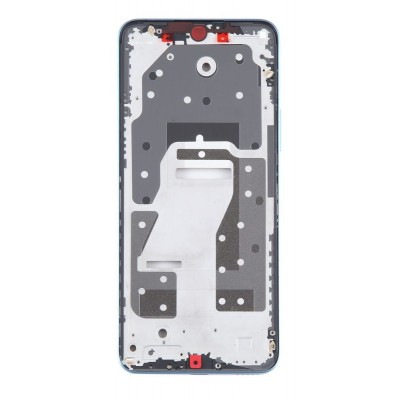 Lcd Frame Middle Chassis For Honor X8a Cyan By - Maxbhi Com