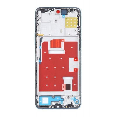 Lcd Frame Middle Chassis For Honor X8a Cyan By - Maxbhi Com