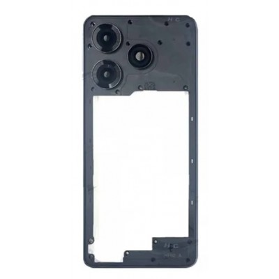 Middle Frame Ring Only For Tecno Spark 10 Pro Black By - Maxbhi Com