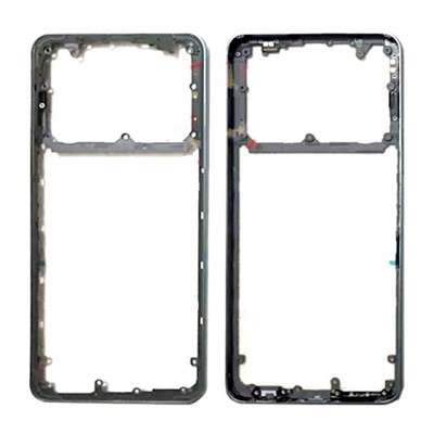 Middle Frame Ring Only For Vivo Y27 4g Black By - Maxbhi Com