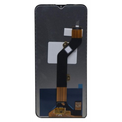 Lcd With Touch Screen For Lava Benco V80 White By - Maxbhi Com