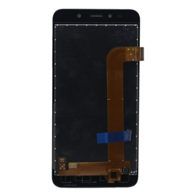 Lcd With Touch Screen For Lava Z21 Black By - Maxbhi Com