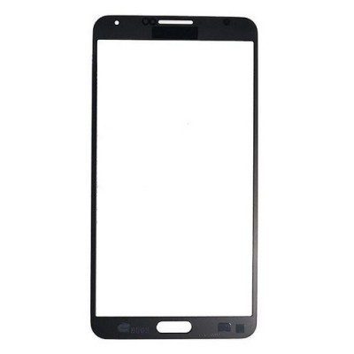 Replacement Front Glass For Samsung Galaxy Note 3 Neo 3g Smn750 Black By - Maxbhi Com