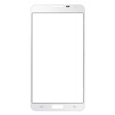 Replacement Front Glass For Samsung Galaxy Note 3 Neo 3g Smn750 White By - Maxbhi Com