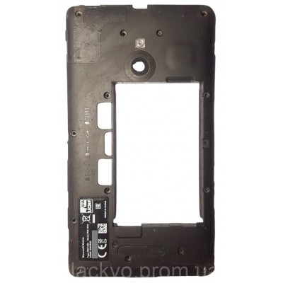 Middle Frame Ring Only For Nokia Xl Dual Sim Black By - Maxbhi Com