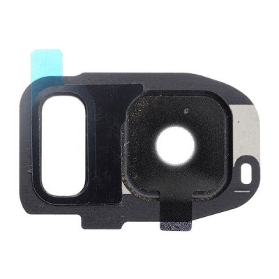 Camera Lens Glass With Frame For Samsung Galaxy S7 64gb Black By - Maxbhi Com
