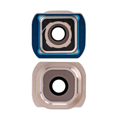 Camera Lens Glass With Frame For Samsung Galaxy S6 64gb Gold By - Maxbhi Com