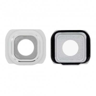 Camera Lens Glass With Frame For Samsung Galaxy S6 64gb White By - Maxbhi Com