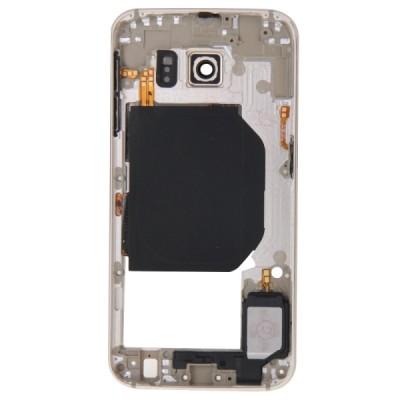 Middle Frame Ring Only For Samsung Galaxy S6 64gb Gold By - Maxbhi Com
