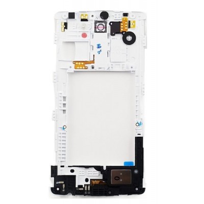 Middle Frame Ring Only For Lg G3 S White By - Maxbhi Com
