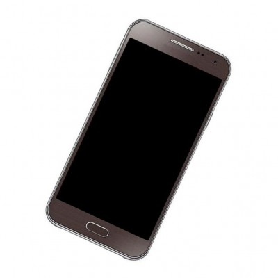 Camera Lens Glass with Frame for Samsung E500H Black