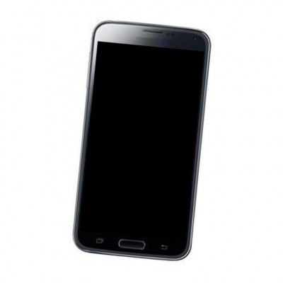 Camera Lens Glass with Frame for Samsung Galaxy S5 SM-G900P Black