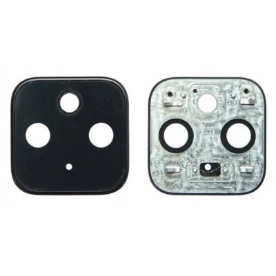 Camera Lens Glass With Frame For Google Pixel 4a 5g Black By - Maxbhi Com
