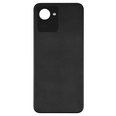 Back Panel Cover For Realme C30 Black - Maxbhi Com