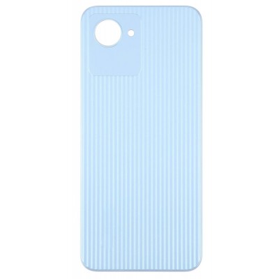 Back Panel Cover For Realme C30 Blue - Maxbhi Com