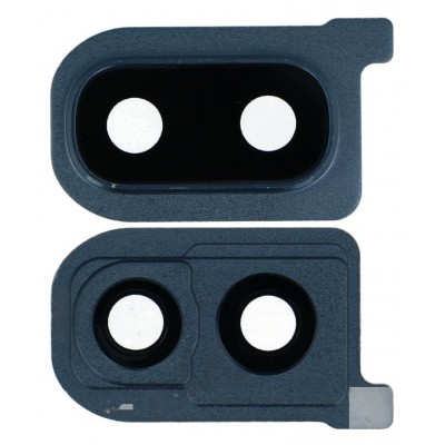 Camera Lens Glass with Frame for Samsung Galaxy A40 Black
