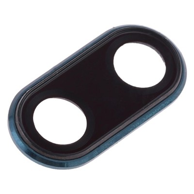 Camera Lens Glass With Frame For Huawei P20 Blue By - Maxbhi Com
