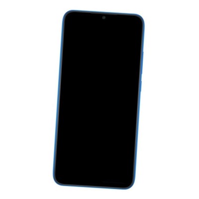 Camera Lens Glass with Frame for Xiaomi Redmi 9C Blue