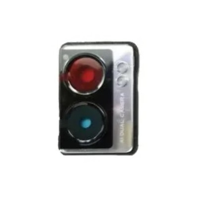 Camera Lens Glass With Frame For Oppo A57 5g White By - Maxbhi Com