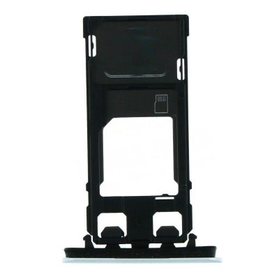 Sim Card Holder Tray For Sony Xperia Xz2 Silver - Maxbhi Com