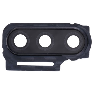 Camera Lens Glass With Frame For Sony Xperia 1 Black By - Maxbhi Com