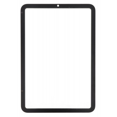 Replacement Front Glass For Apple Ipad Mini 2021 Black By - Maxbhi Com